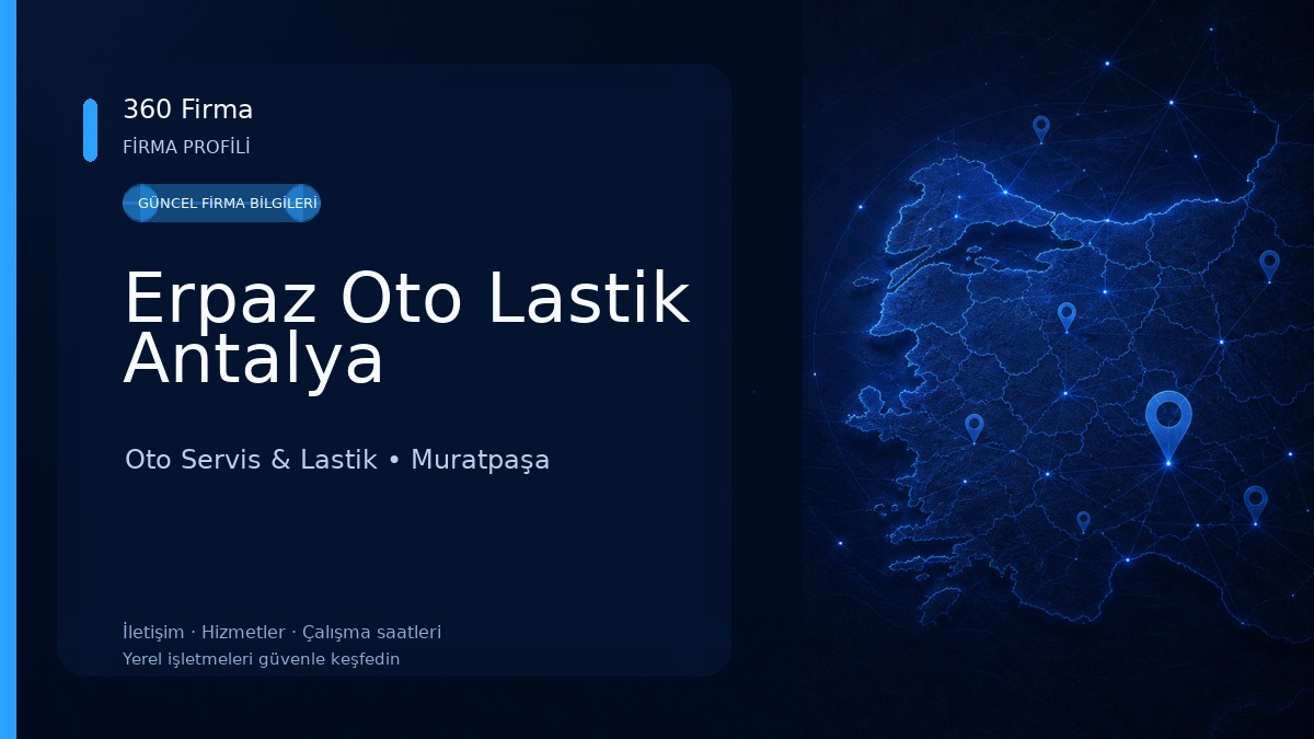 Erpaz Oto Lastik Antalya Oto Servis & Lastik