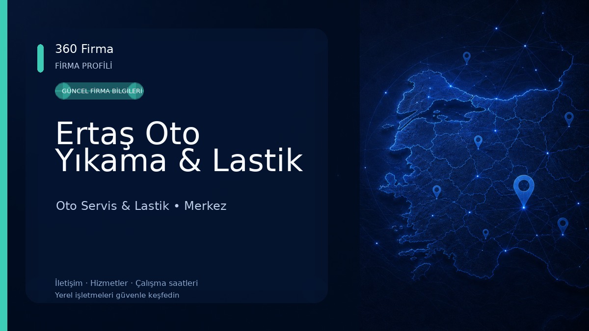 Ertaş Oto Yıkama & Lastik Oto Servis & Lastik