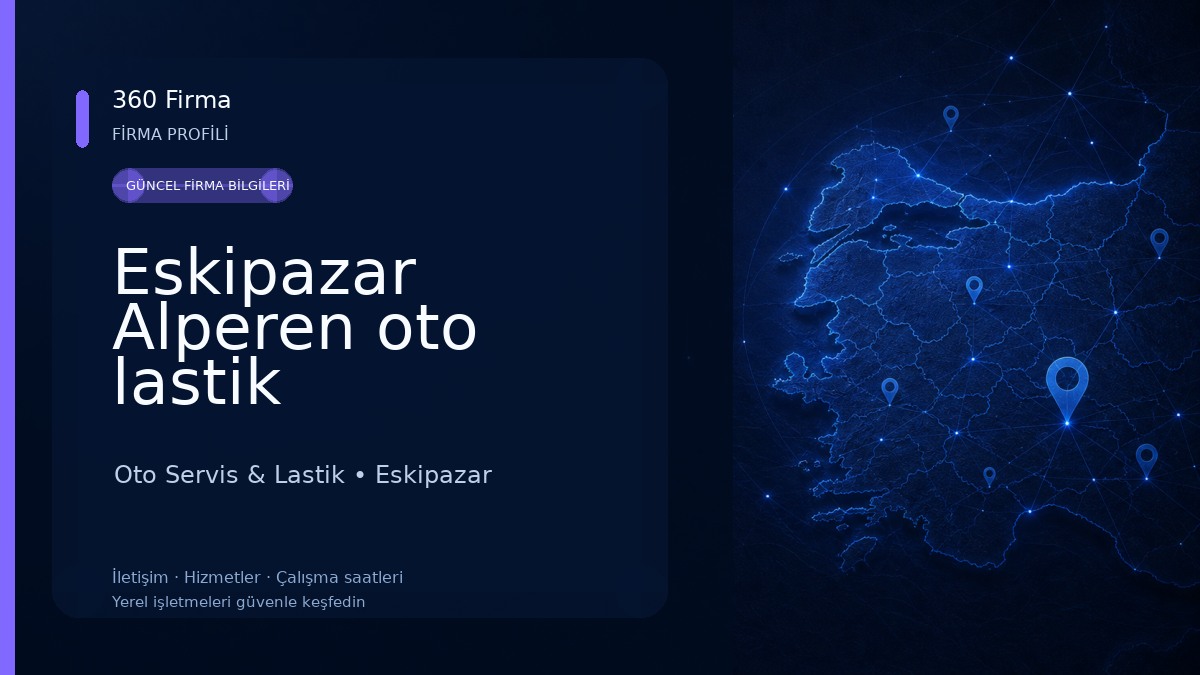 Eskipazar Alperen oto lastik 