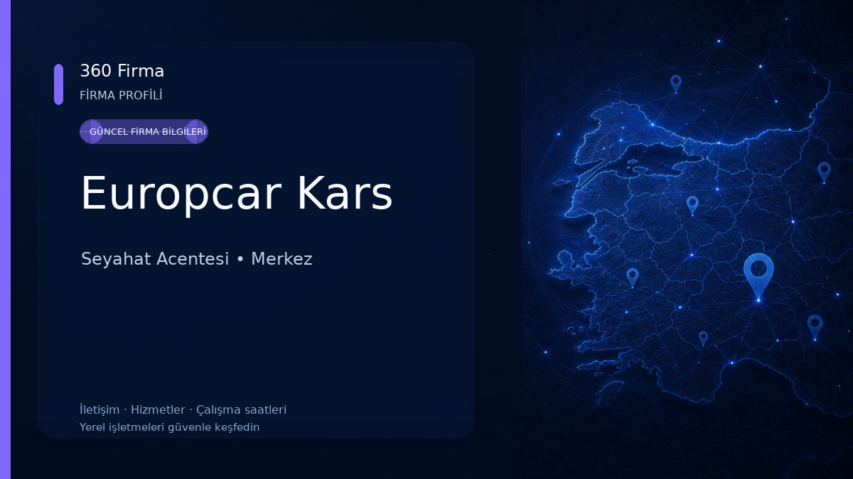 Europcar Kars Seyahat Acentesi