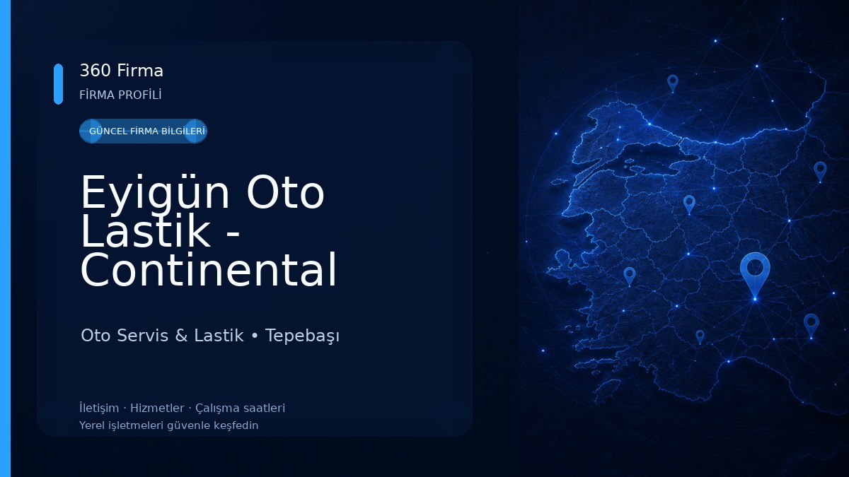 Eyigün Oto Lastik - Continental Oto Servis & Lastik