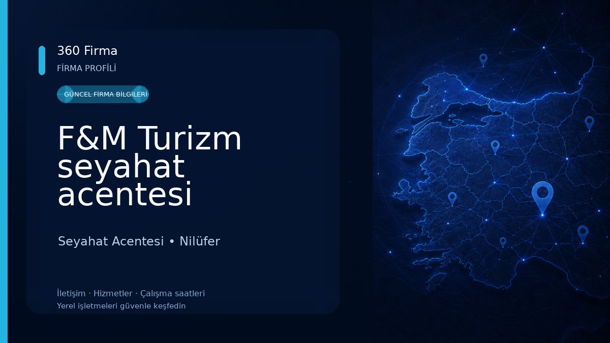 F&M Turizm seyahat acentesi