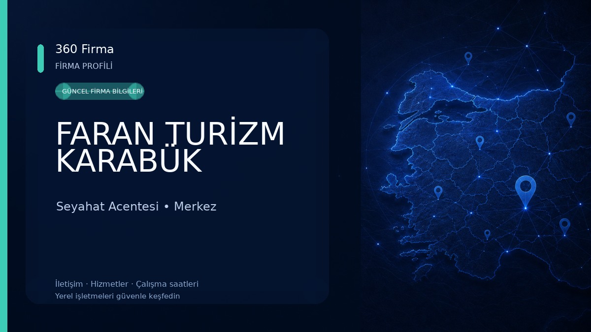 FARAN TURİZM KARABÜK 