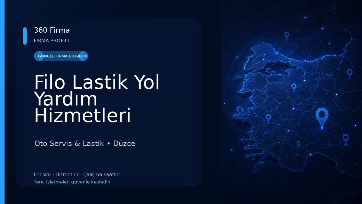 Filo Lastik Yol Yardım Hizmetleri