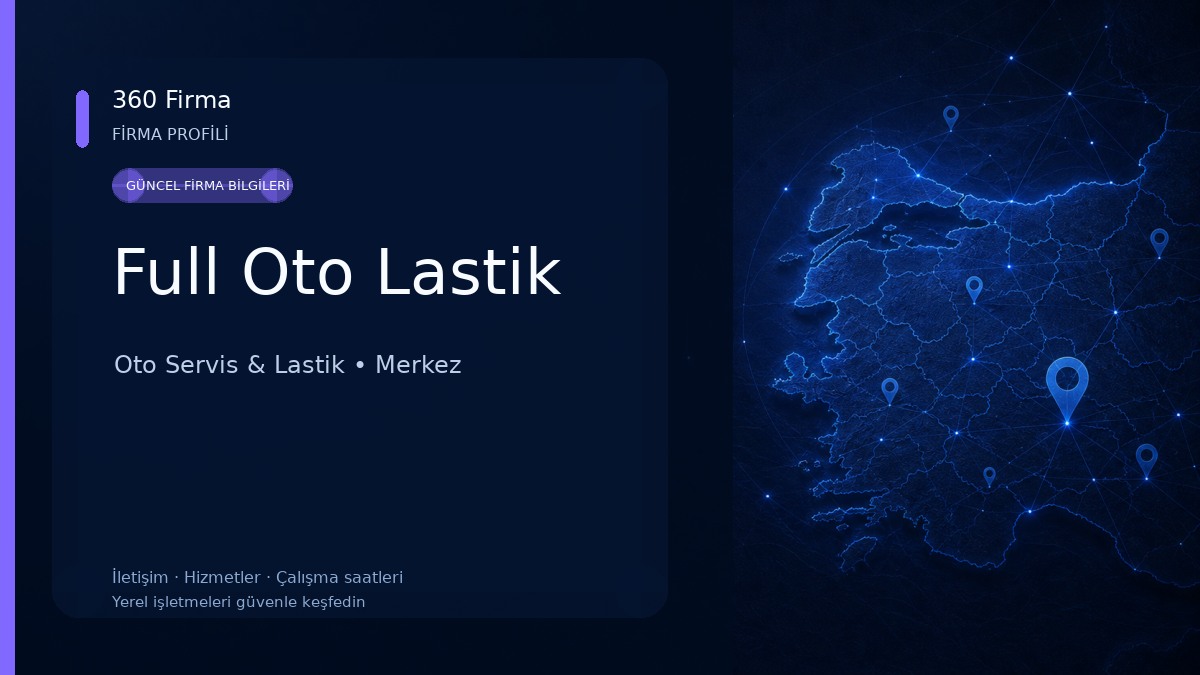 Full Oto Lastik Oto Servis & Lastik