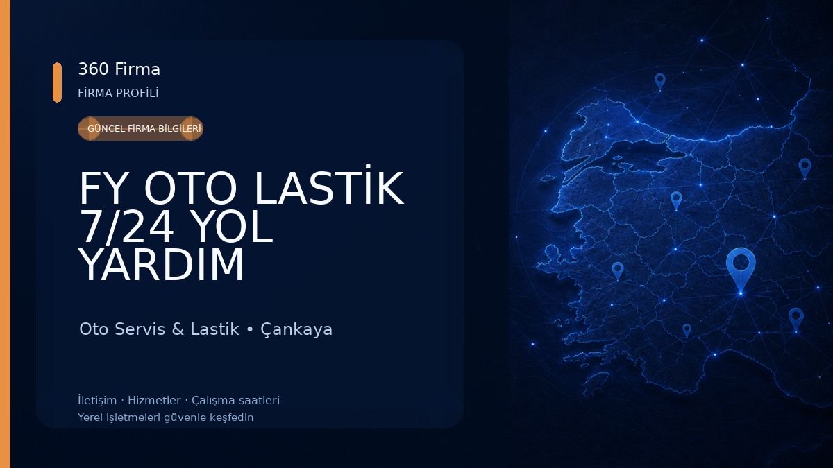 FY OTO LASTİK 7/24 YOL YARDIM Oto Servis & Lastik