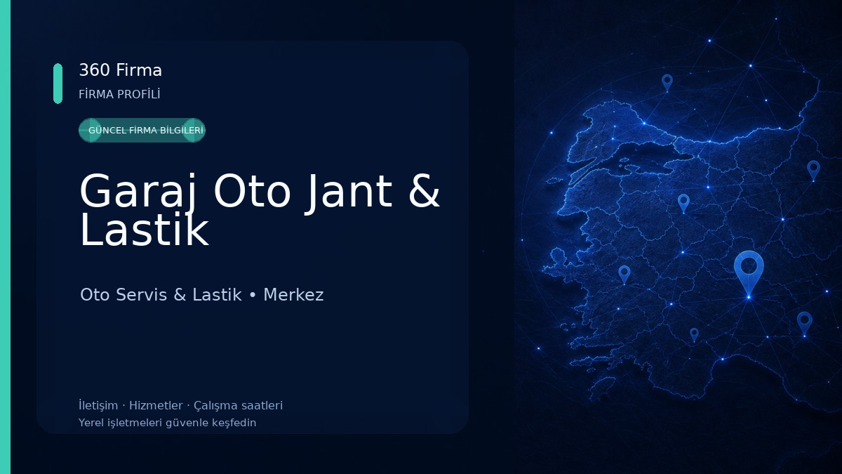 Garaj Oto Jant & Lastik