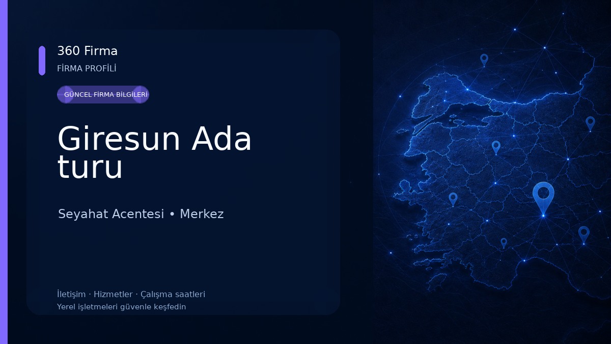 Giresun Ada turu