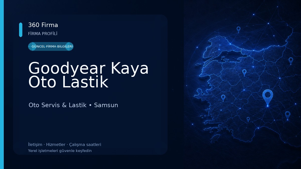 Goodyear Kaya Oto Lastik Oto Servis & Lastik