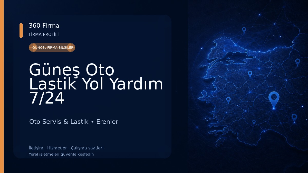Güneş Oto Lastik Yol Yardım 7/24 