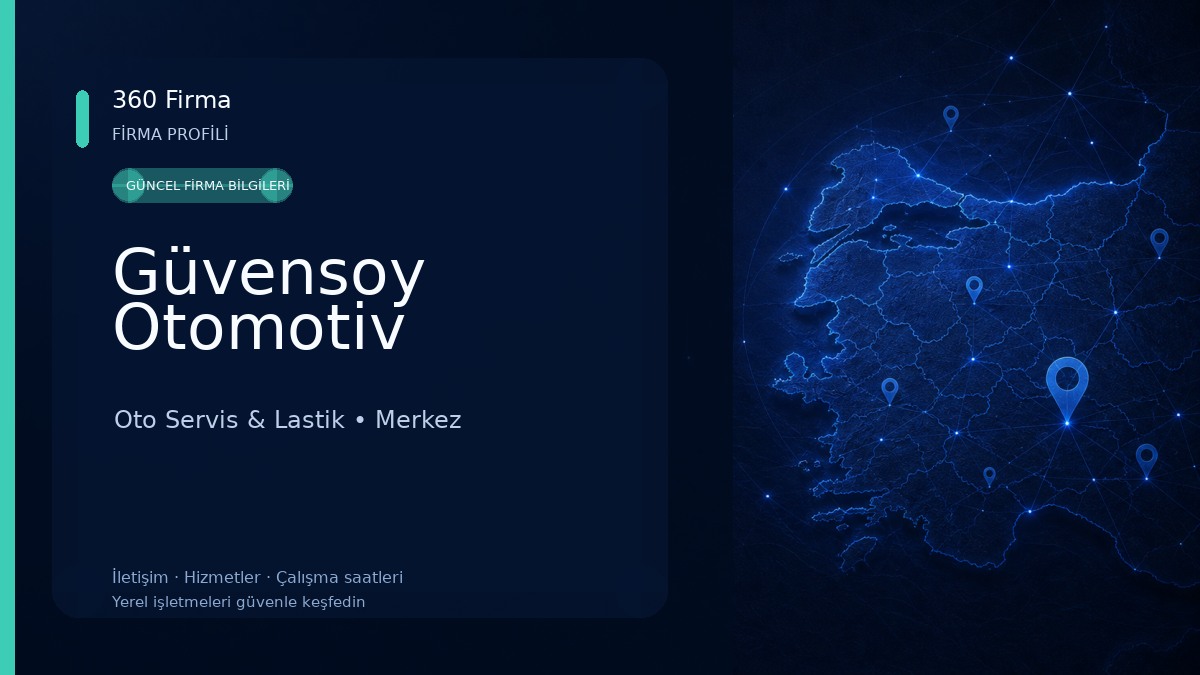 Güvensoy Otomotiv Oto Servis & Lastik
