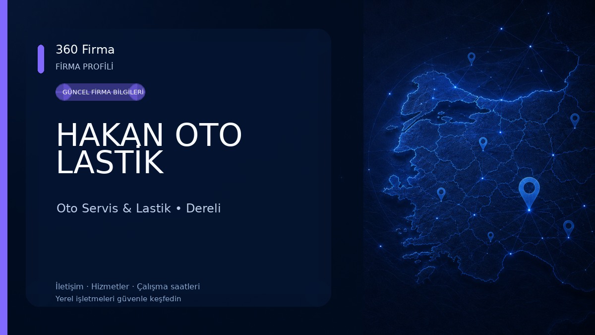 HAKAN OTO LASTİK Oto Servis & Lastik