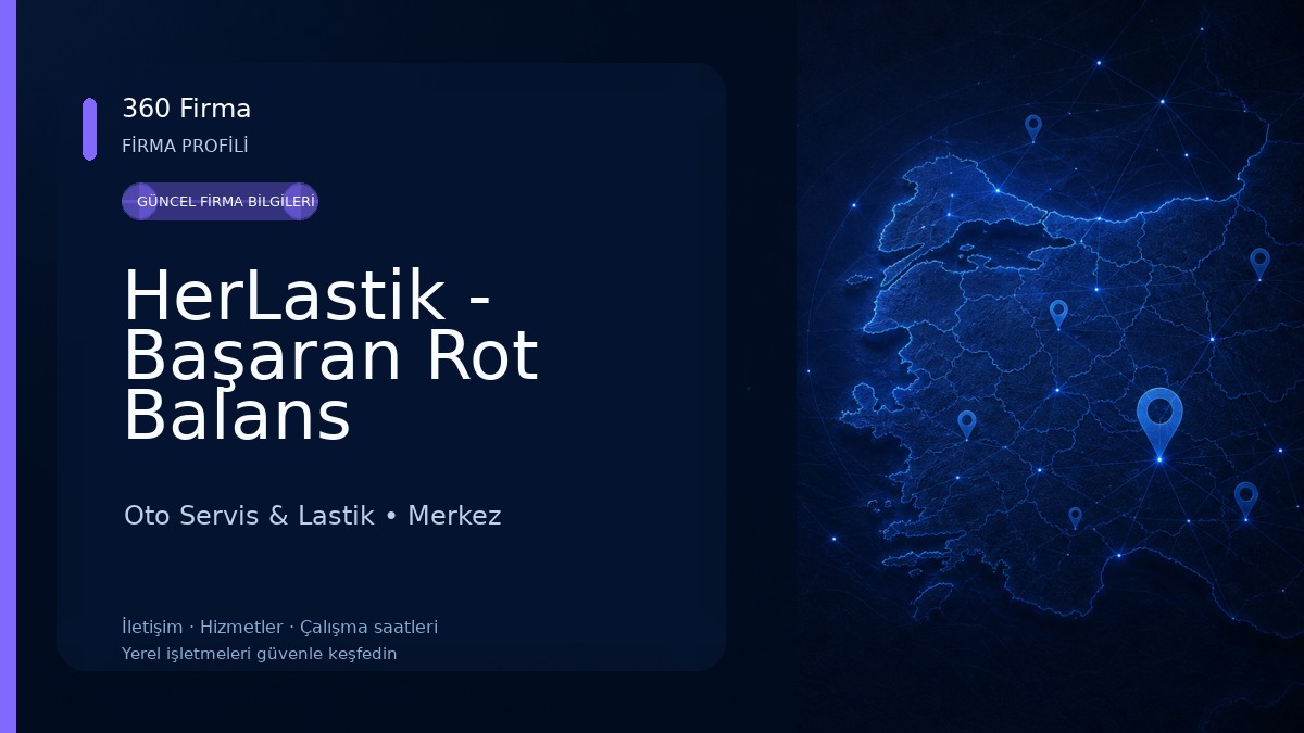 HerLastik - Başaran Rot Balans
