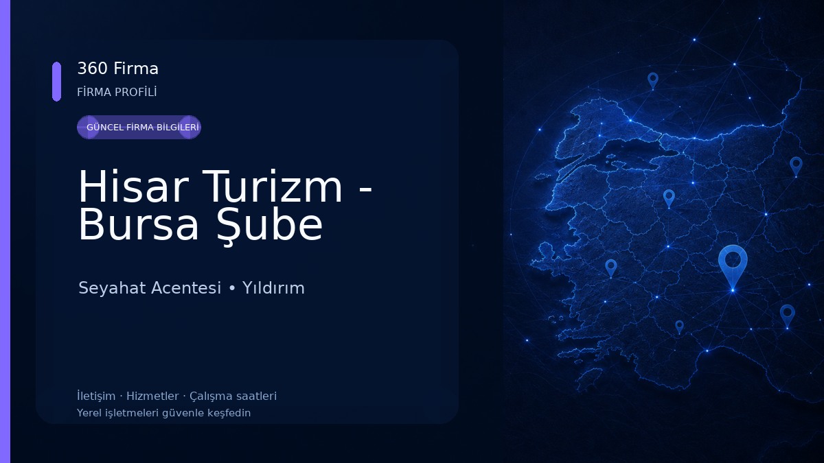 Hisar Turizm - Bursa Şube