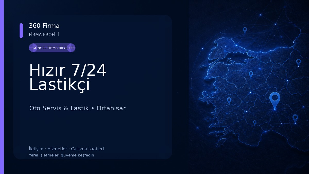 Hızır 7/24 Lastikçi Oto Servis & Lastik