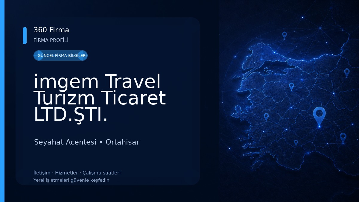imgem Travel Turizm Ticaret LTD.ŞTI. Seyahat Acentesi