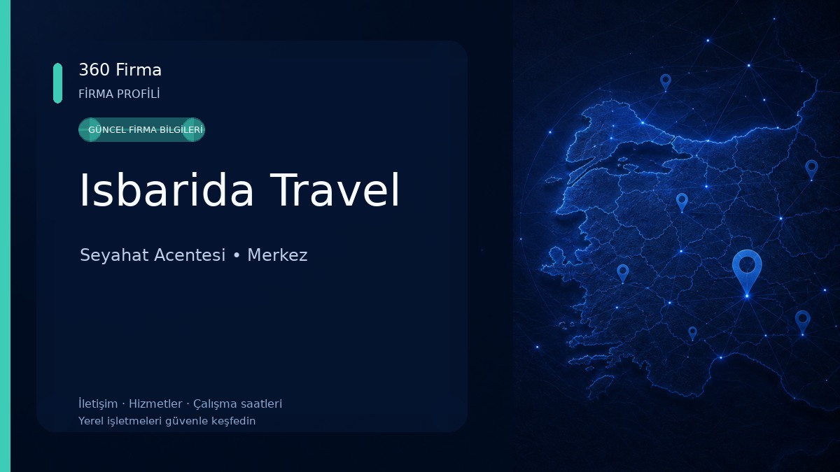 Isbarida Travel Seyahat Acentesi