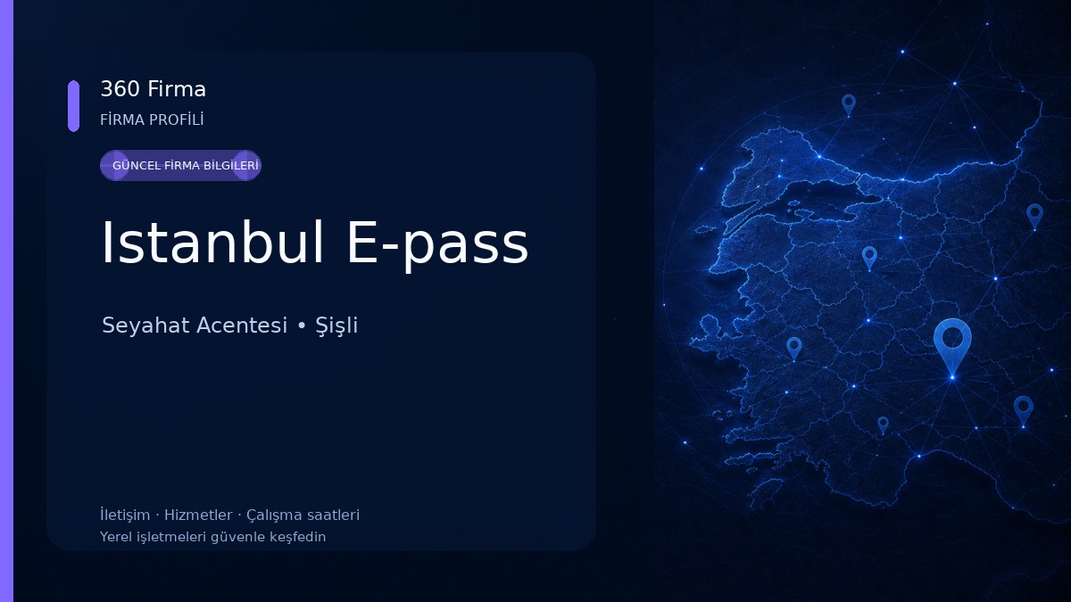 Istanbul E-pass