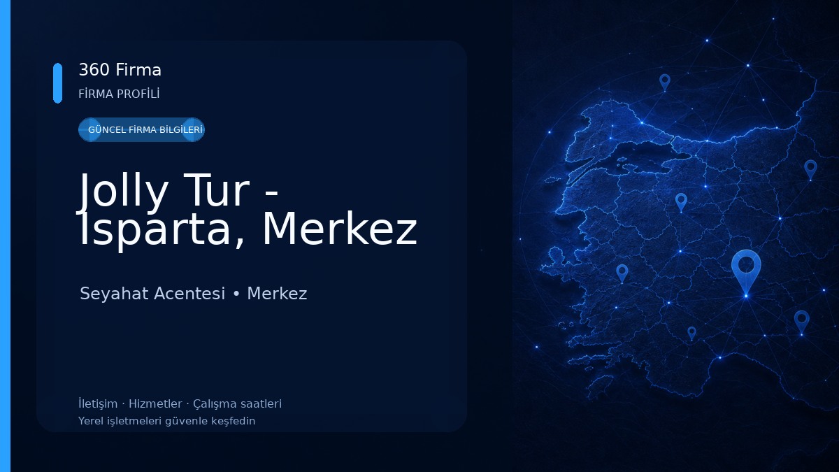 Jolly Tur - Isparta, Merkez Seyahat Acentesi