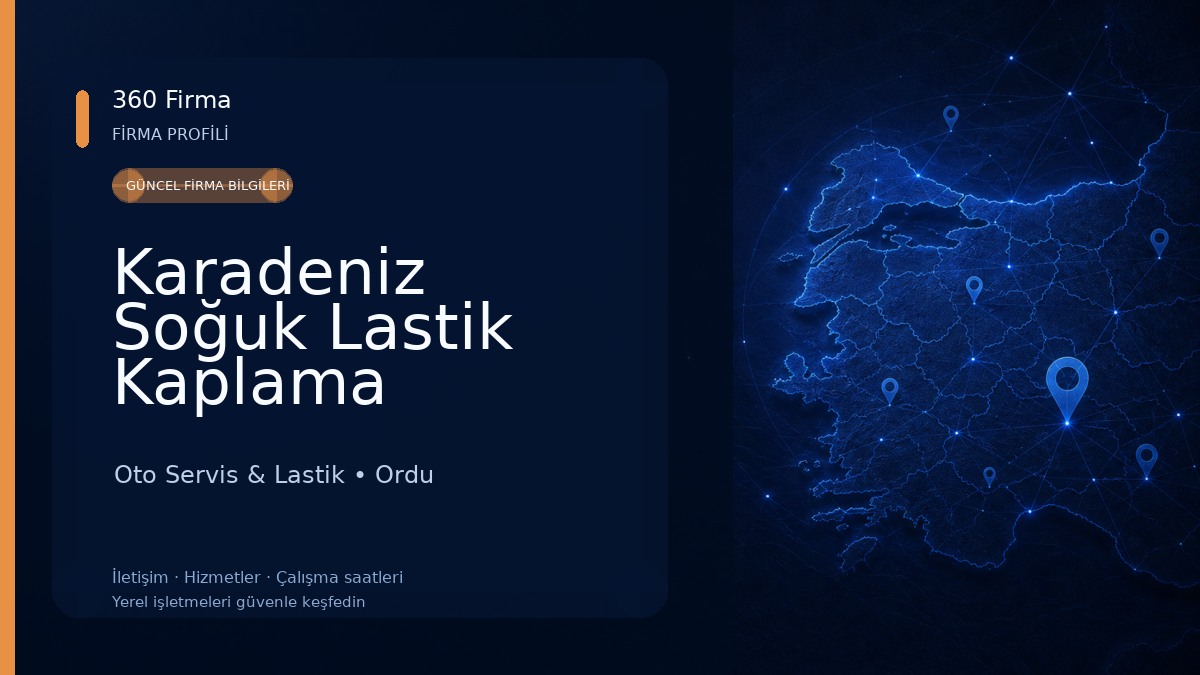 Karadeniz Soğuk Lastik Kaplama Oto Servis & Lastik