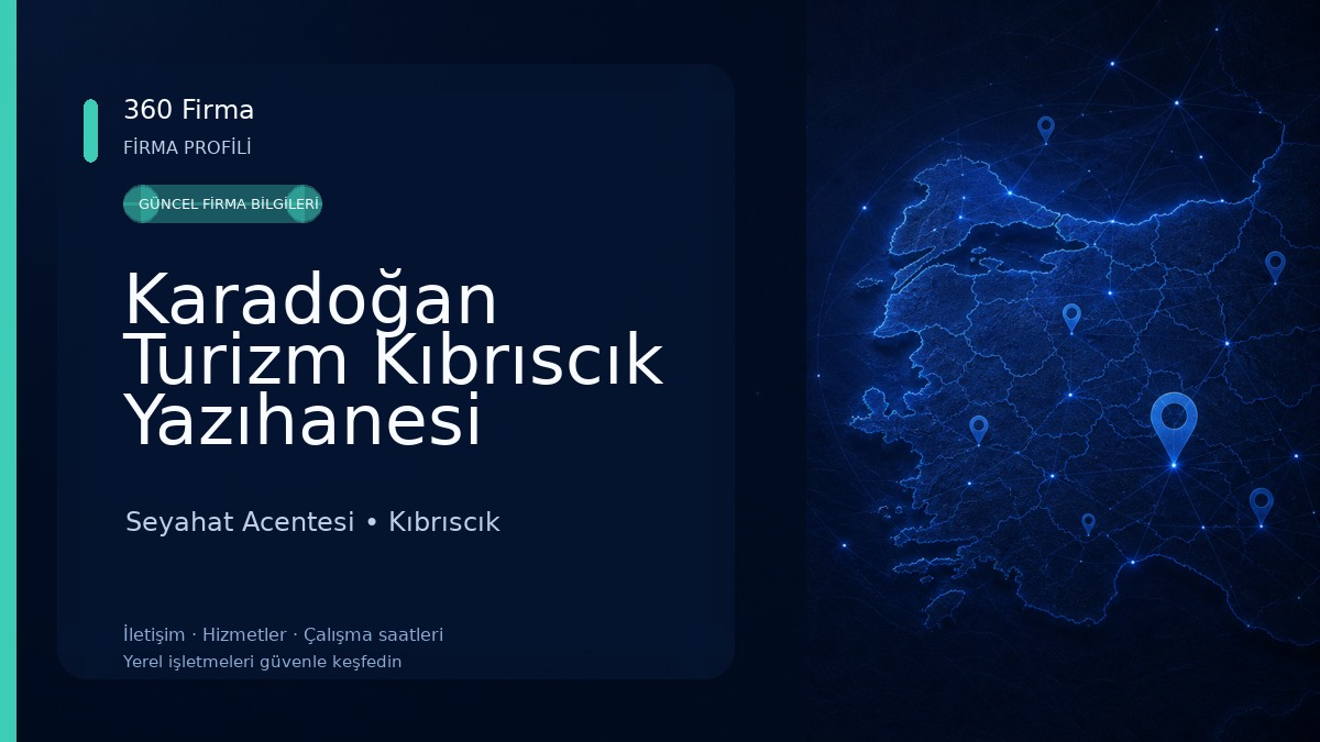 Karadoğan Turizm Kıbrıscık Yazıhanesi Seyahat Acentesi