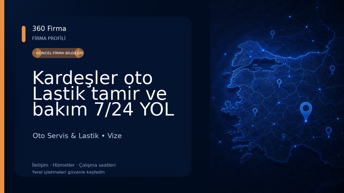 Kardeşler oto Lastik tamir ve bakım 7/24 YOL YARDIM Oto Servis & Lastik