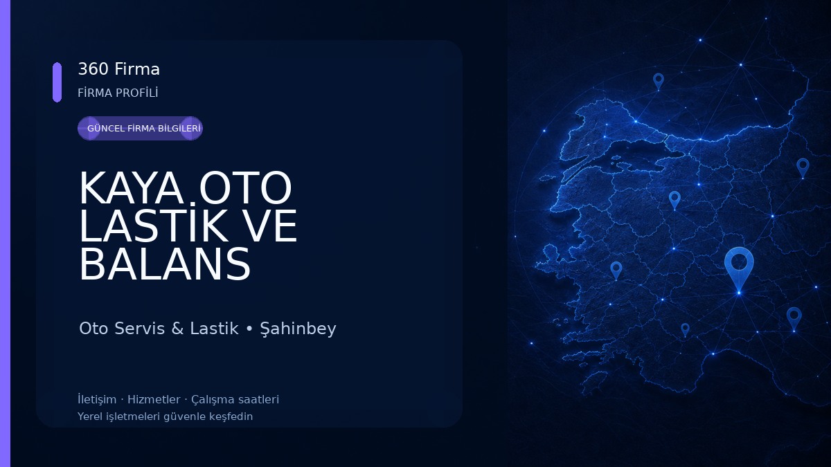 KAYA OTO LASTİK VE BALANS 