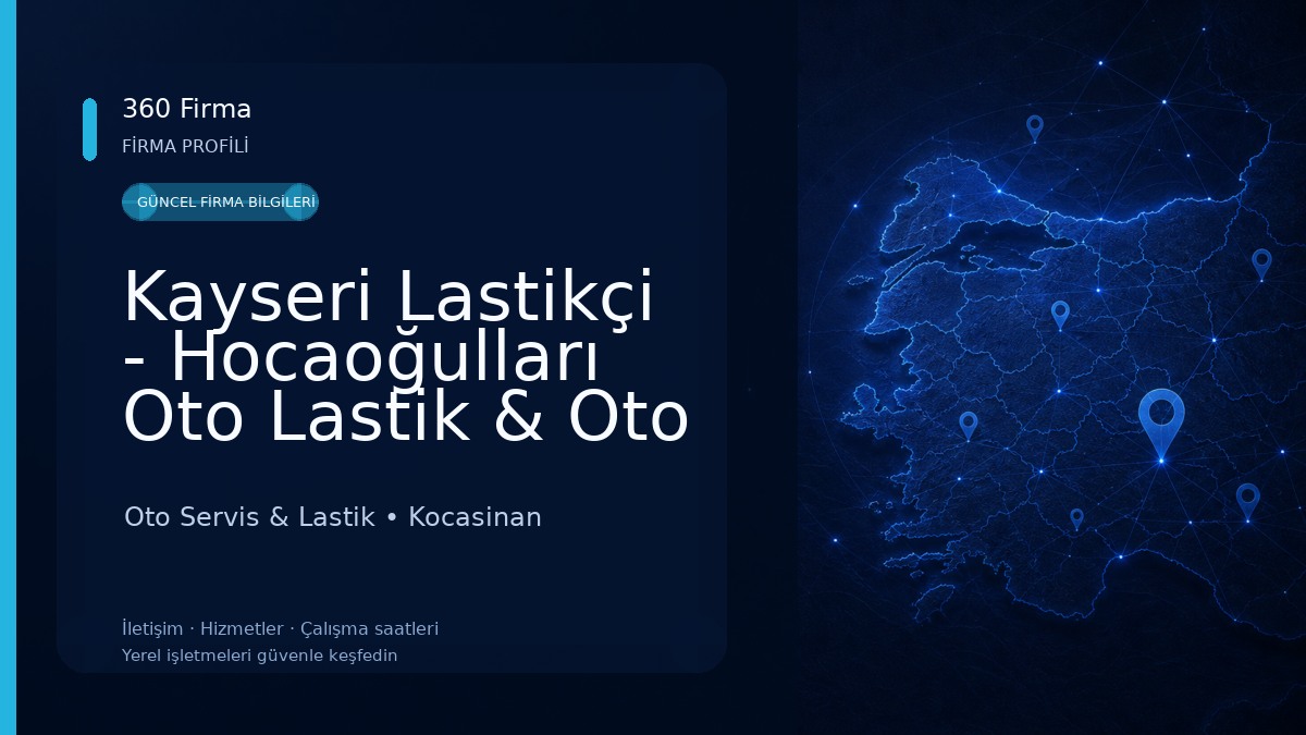 Kayseri Lastikçi - Hocaoğulları Oto Lastik & Oto Kurtarma Oto Servis & Lastik