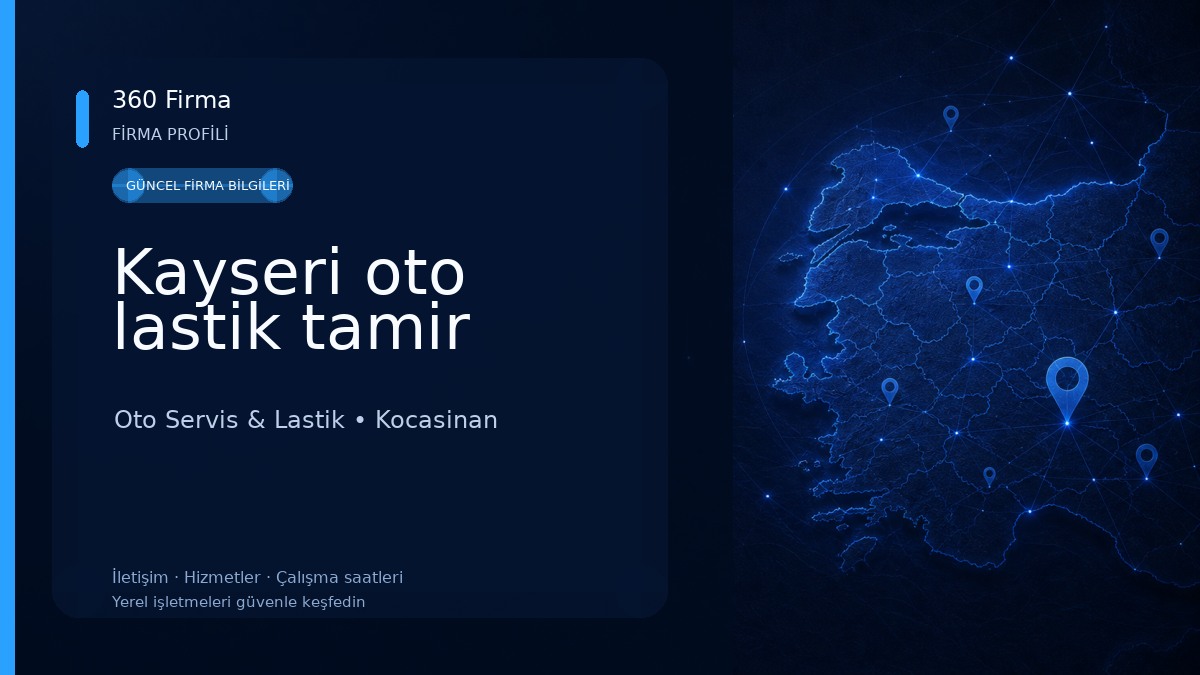 Kayseri oto lastik tamir Oto Servis & Lastik