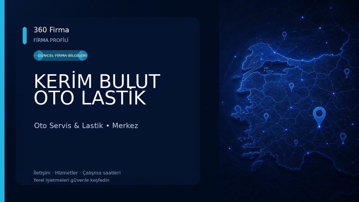 KERİM BULUT OTO LASTİK Oto Servis & Lastik