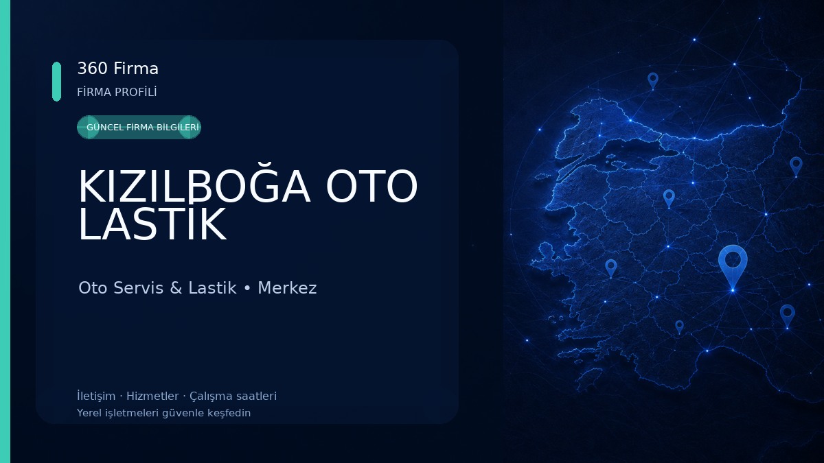 KIZILBOĞA OTO LASTİK Oto Servis & Lastik
