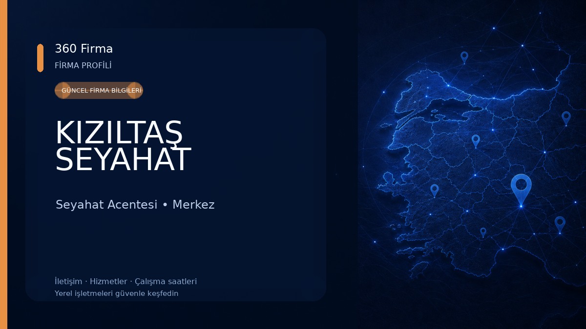 KIZILTAŞ SEYAHAT Seyahat Acentesi