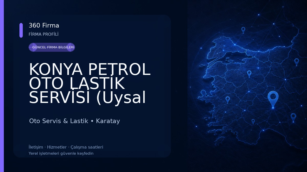 KONYA PETROL OTO LASTİK SERVİSİ (Uysal Oto Lastik) Oto Servis & Lastik