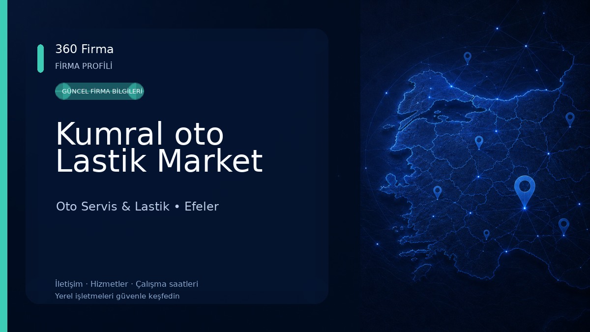 Kumral oto Lastik Market Oto Servis & Lastik