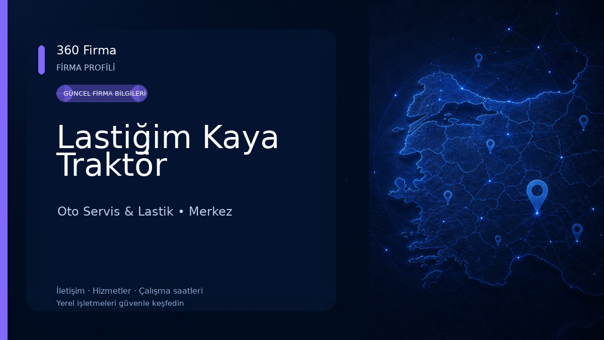 Lastiğim Kaya Traktör