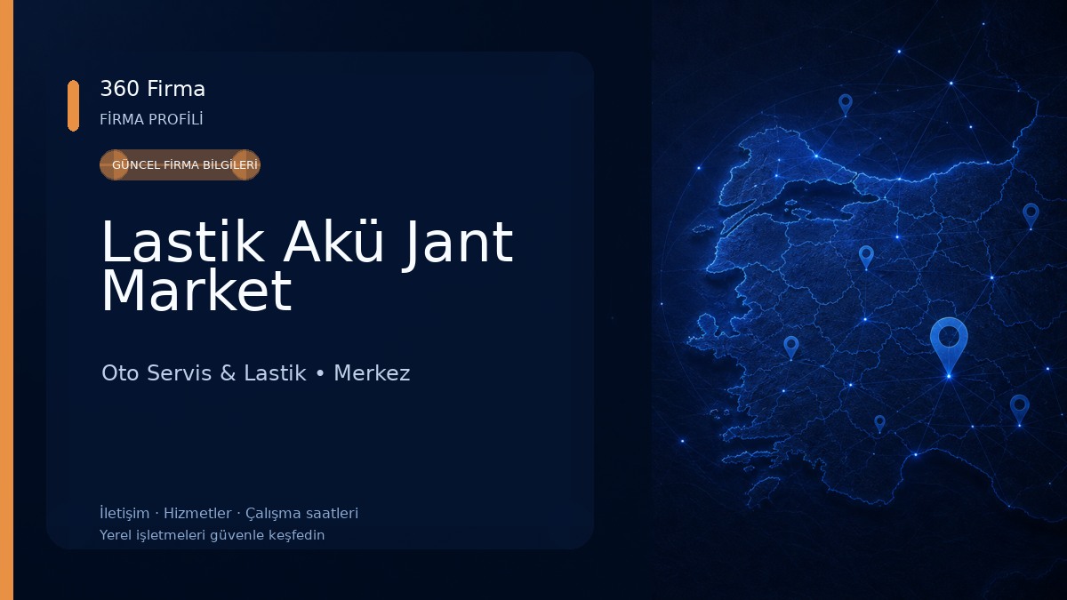 Lastik Akü Jant Market Oto Servis & Lastik