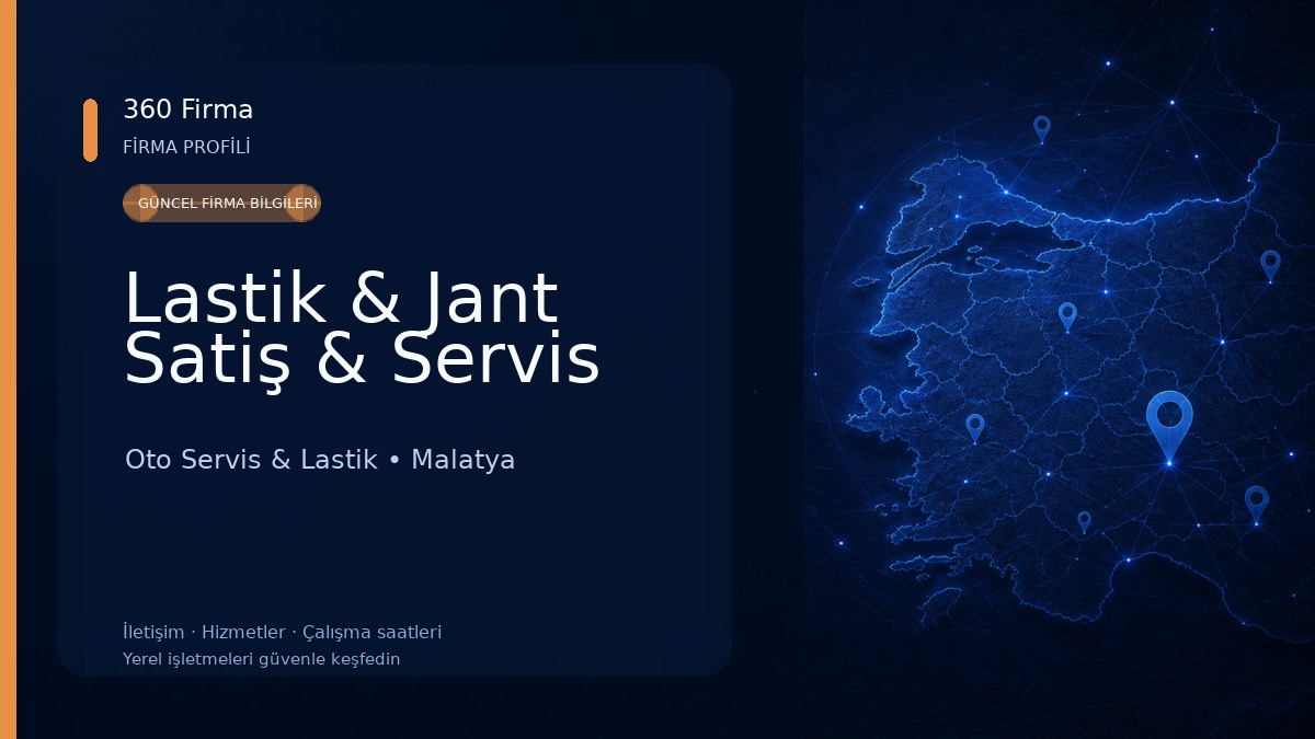 Lastik & Jant Satiş & Servis Oto Servis & Lastik