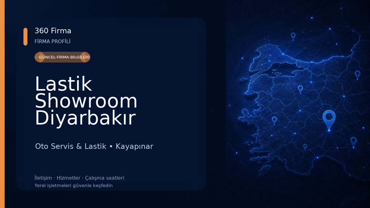 Lastik Showroom Diyarbakır