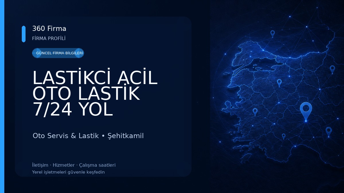 LASTİKCİ ACİL OTO LASTİK 7/24 YOL YARDİM