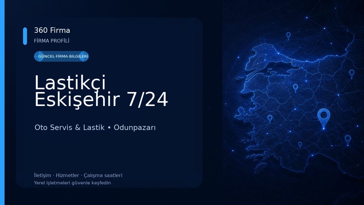 Lastikçi Eskişehir 7/24 Oto Servis & Lastik