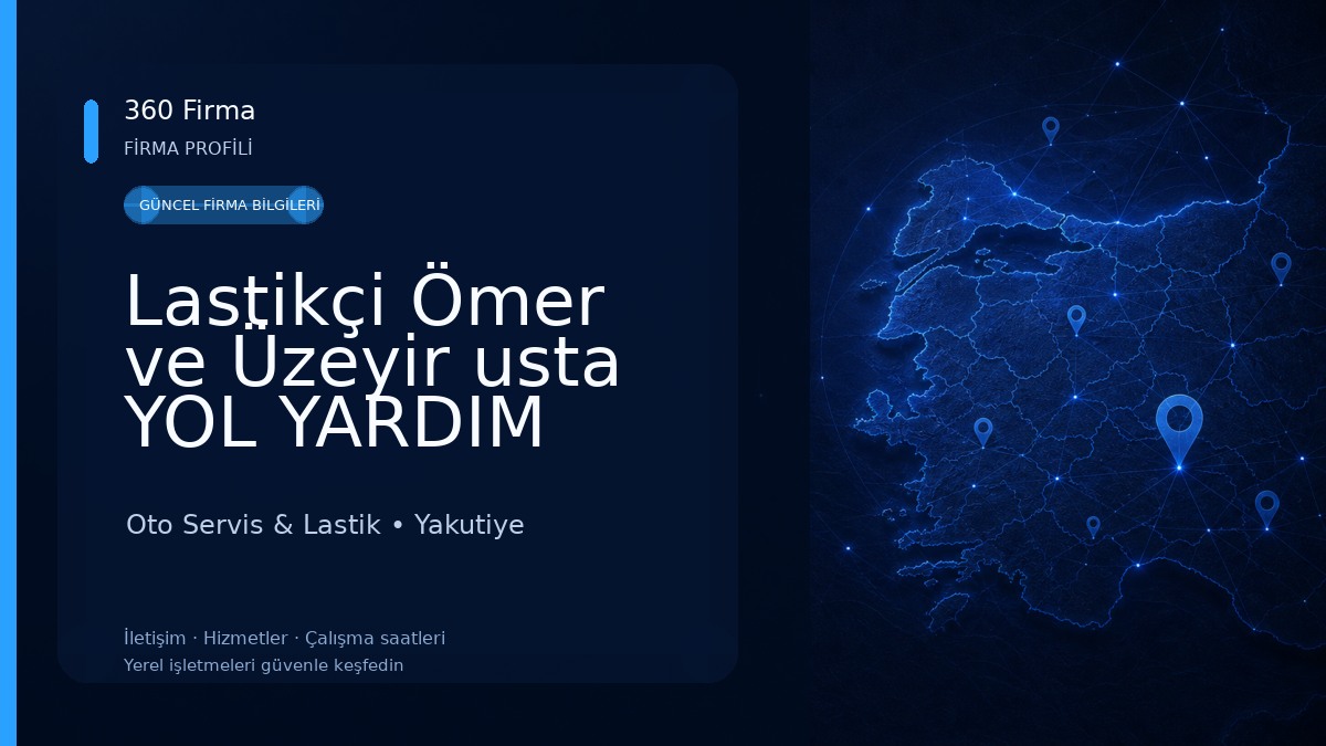 Lastikçi Ömer ve Üzeyir usta YOL YARDIM TİRCİ DOSTU