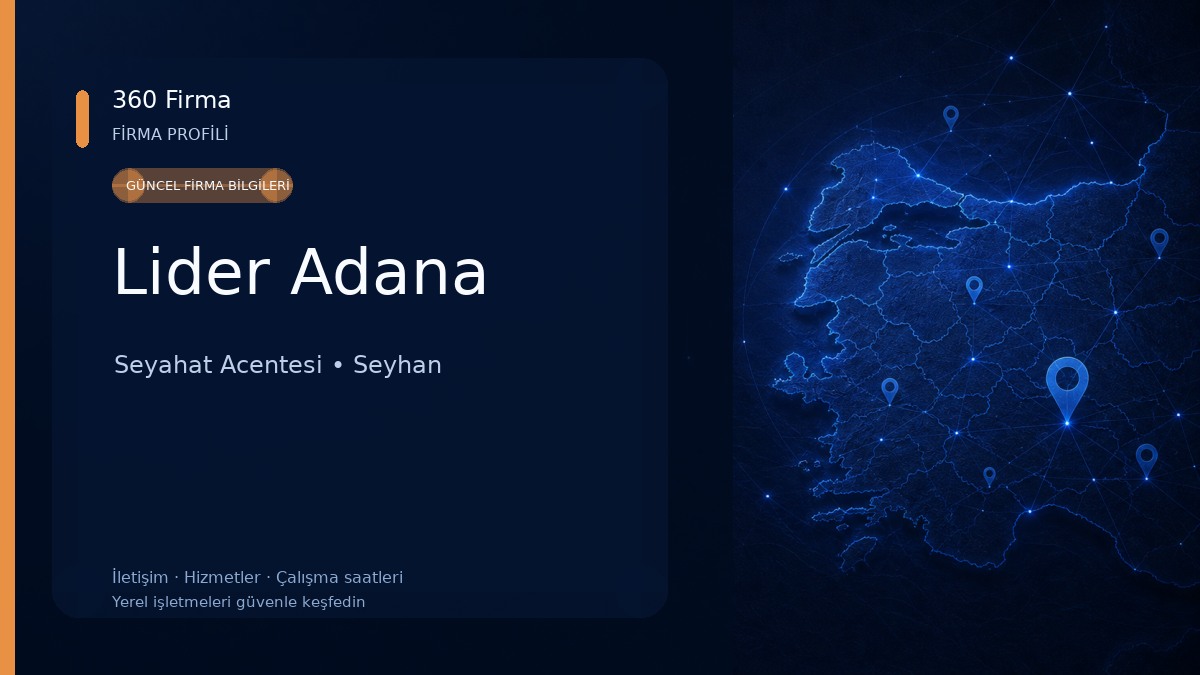 Lider Adana Seyahat Acentesi