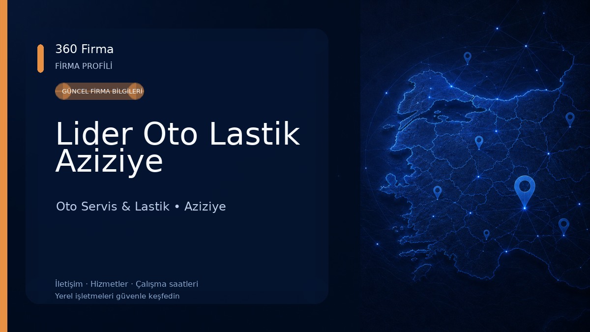 Lider Oto Lastik Aziziye Oto Servis & Lastik