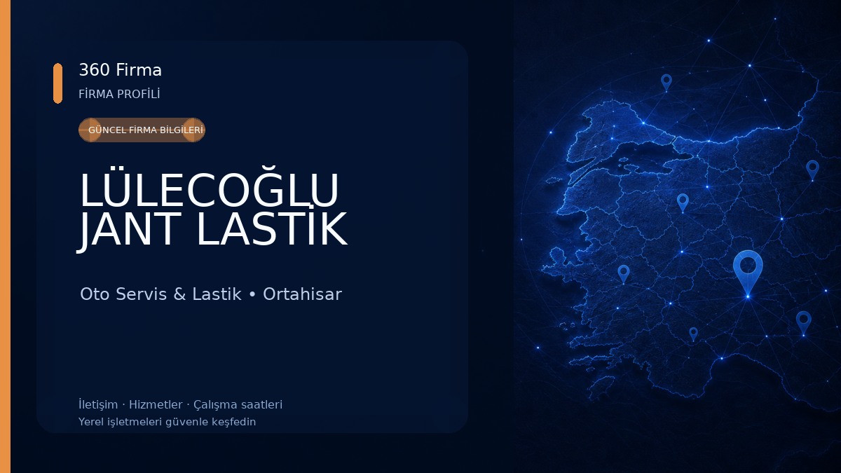 LÜLECOĞLU JANT LASTİK Oto Servis & Lastik