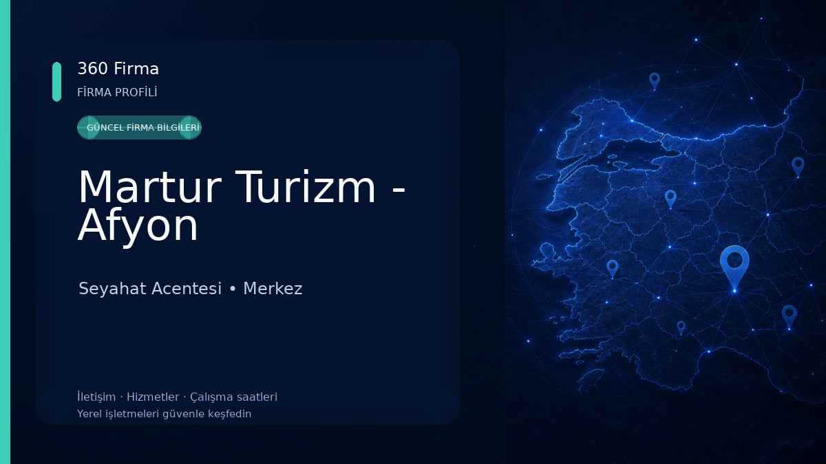 Martur Turizm - Afyon
