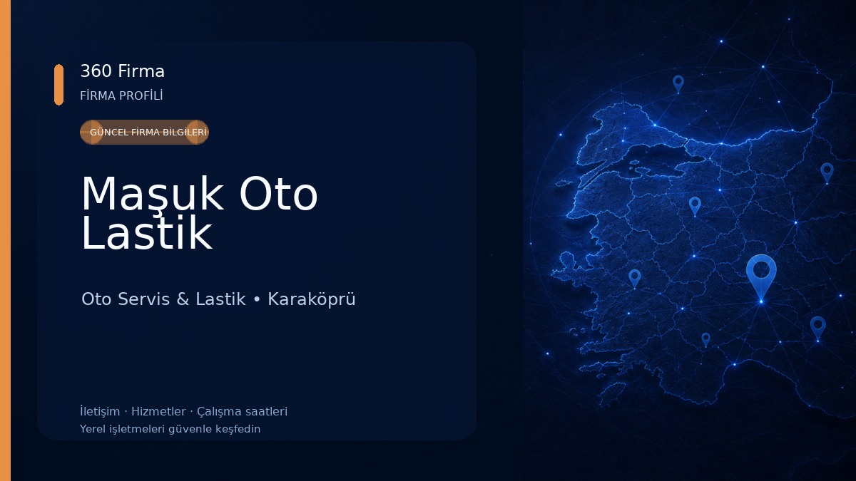 Maşuk Oto Lastik Oto Servis & Lastik
