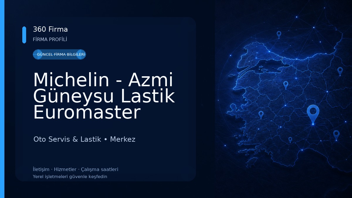 Michelin - Azmi Güneysu Lastik Euromaster Oto Servis & Lastik