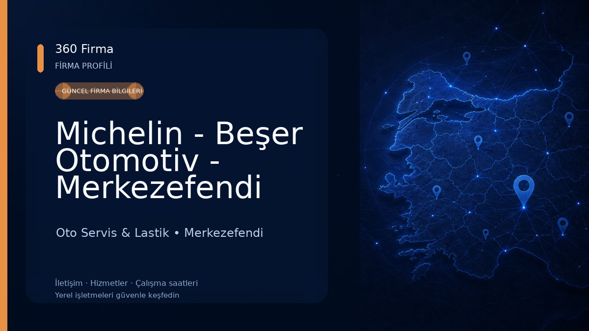 Michelin - Beşer Otomotiv - Merkezefendi Euromaster Oto Servis & Lastik