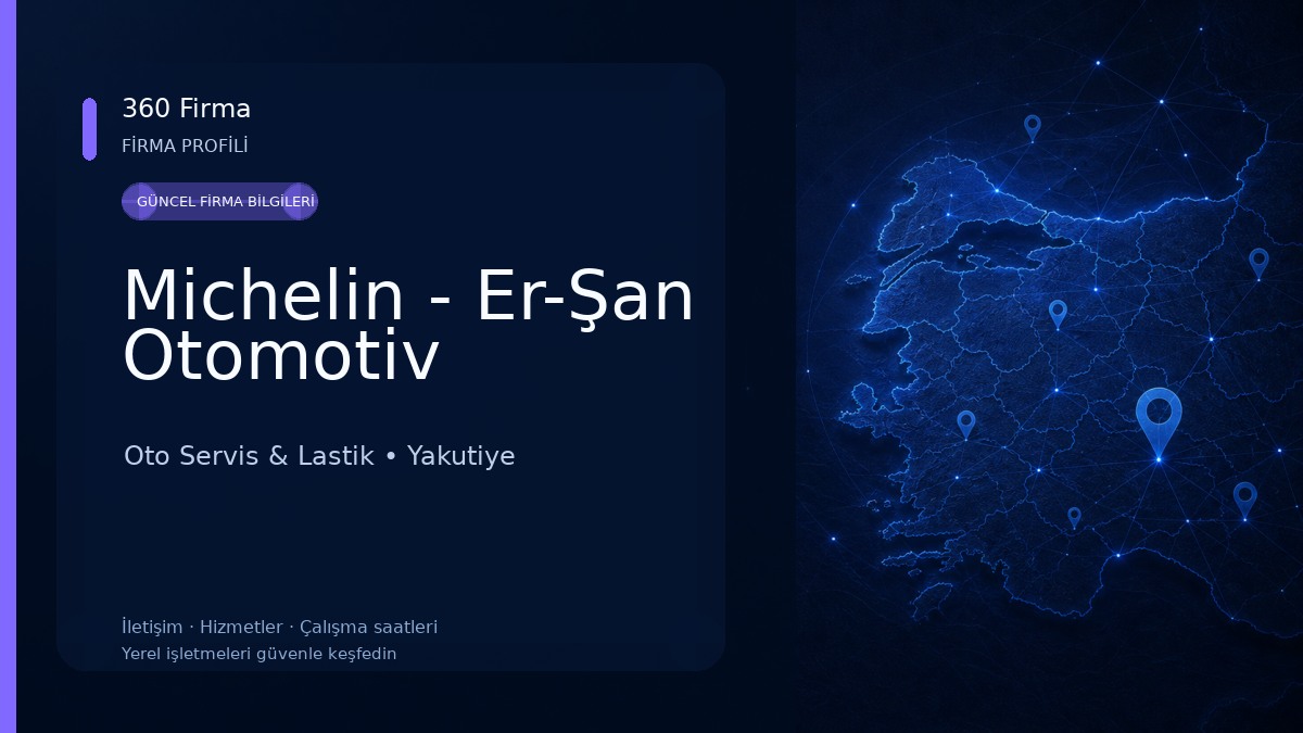 Michelin - Er-Şan Otomotiv