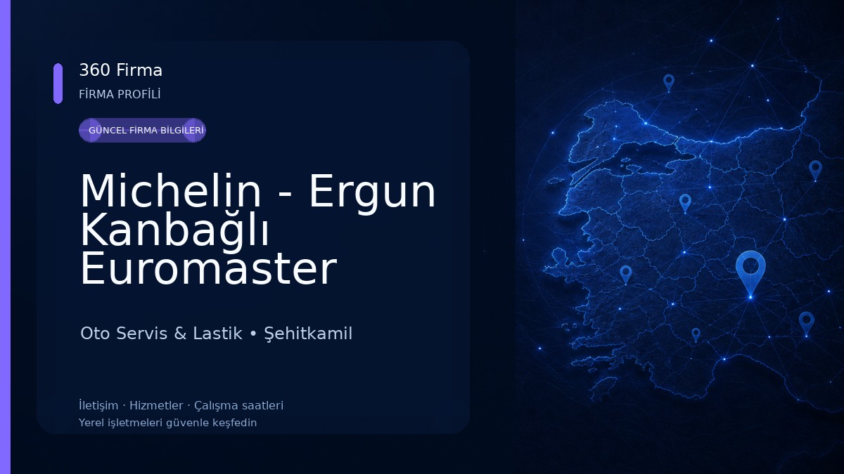 Michelin - Ergun Kanbağlı Euromaster Oto Servis & Lastik